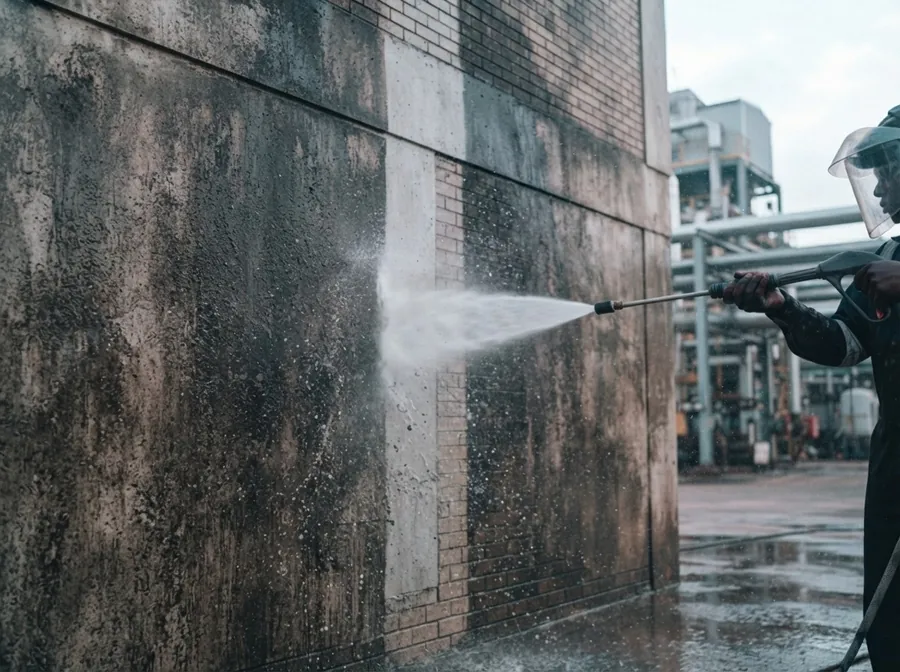 Lavado de fachadas y superficies: servicio de HYDRO FORCE